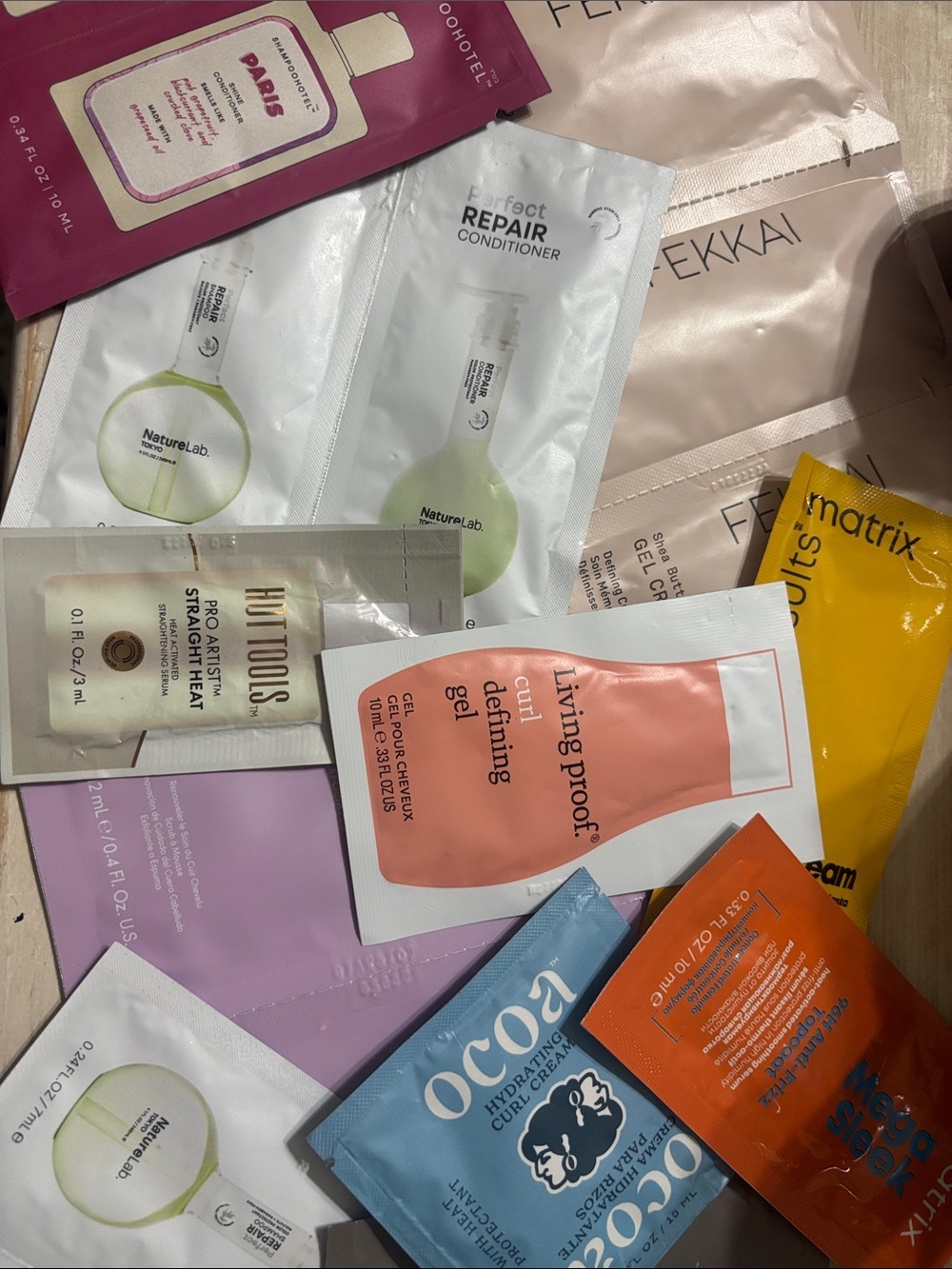 Hair packet bundle of 15 (80)